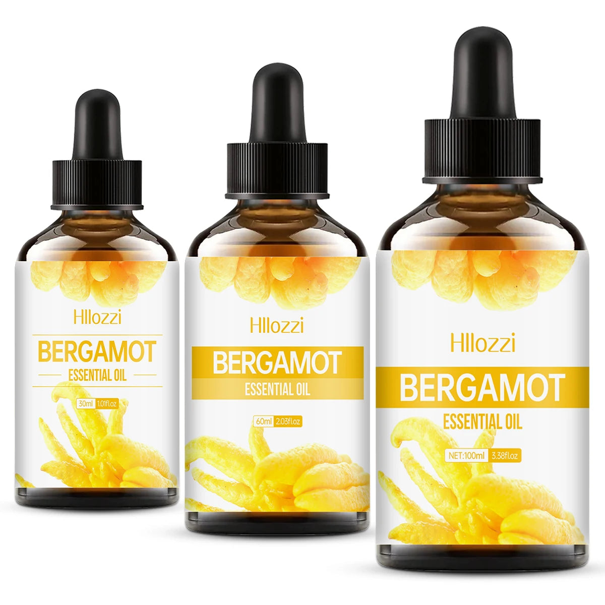 Bergamot Essential Oil | Pure Aromatherapy Oil for Diffuser, Body & Hair Care
