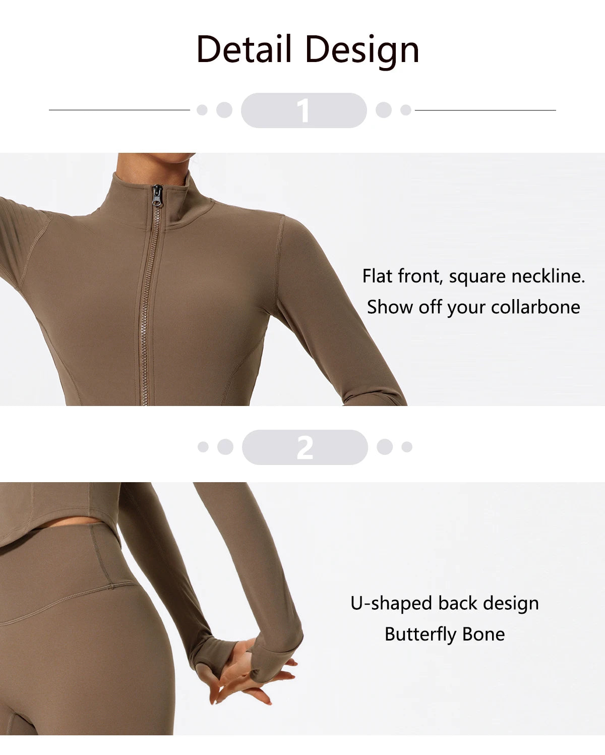 Women Zip Up Yoga Jacket | Ultra Soft Quick Dry Sports Top