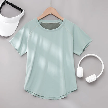 Women’s Yoga Top | Quick Dry Breathable Gym T-Shirt