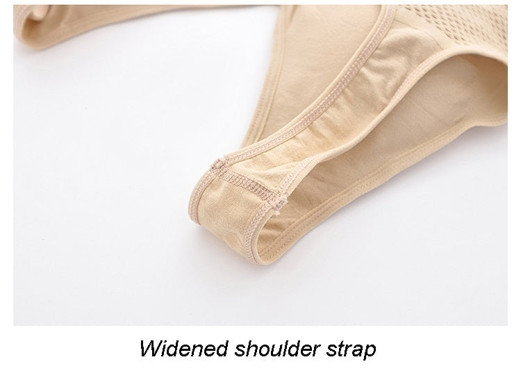 Womens Sports Bra Vest Breathable Padded Shockproof Gym Running Fitness Top