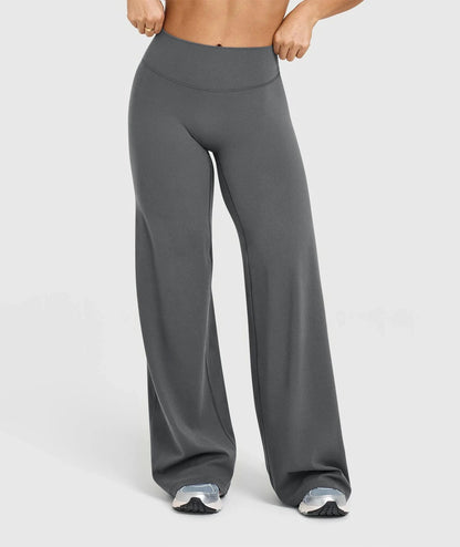 Sculpt & Flow Leggings - Tummy Control Wide Leg