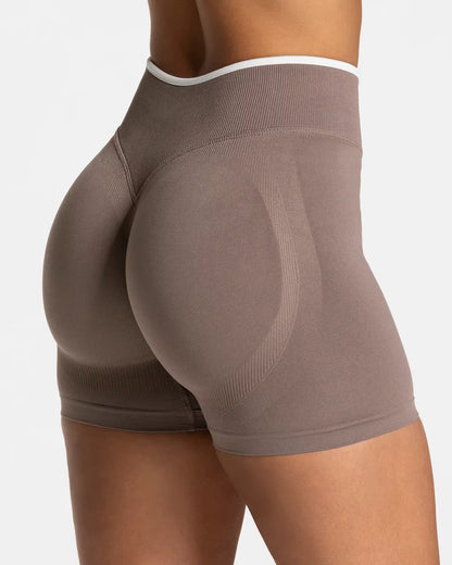 Fierce Ember™ Contour High-Waist Gym Shorts