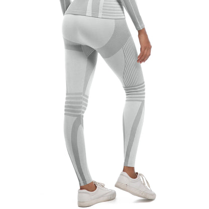 Contour Fit Leggings - Shaping Seamless Green
