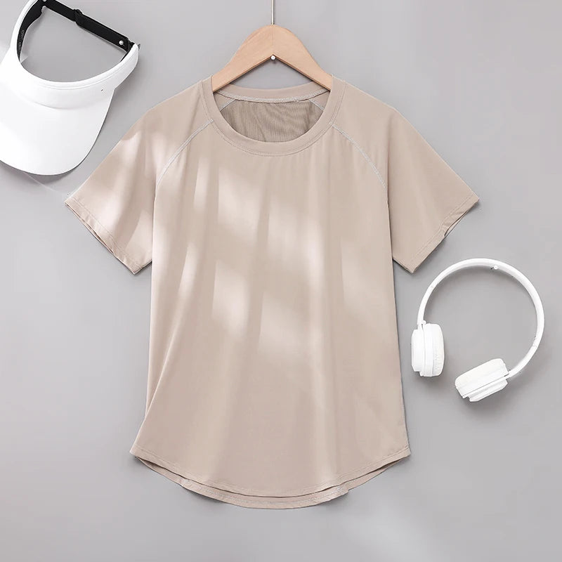 Women’s Yoga Top | Quick Dry Breathable Gym T-Shirt