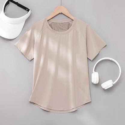 Women’s Yoga Top | Quick Dry Breathable Gym T-Shirt
