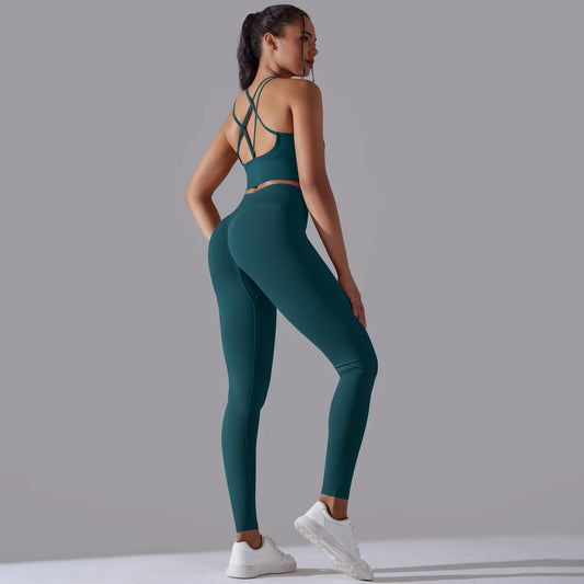 Curve & Flow Set - Brushed Fabric Moisture-Wicking
