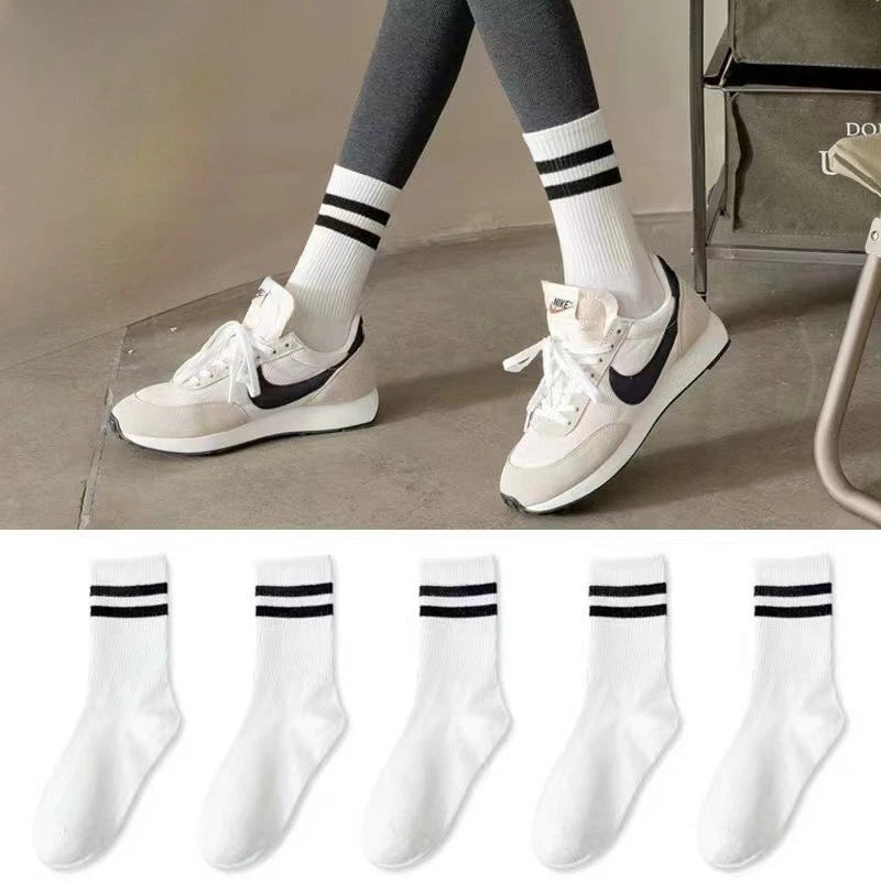Studio & Street Everyday Crew Socks — 5 Pair Pack