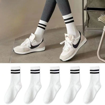 Studio & Street Everyday Crew Socks — 5 Pair Pack