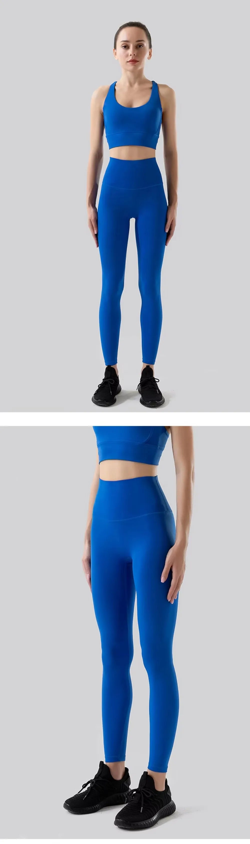 2 Piece Yoga Set | High Waist Booty Lift Gym Outfit