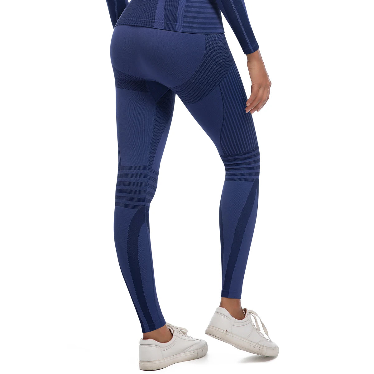 Contour Fit Leggings - Shaping Seamless Green