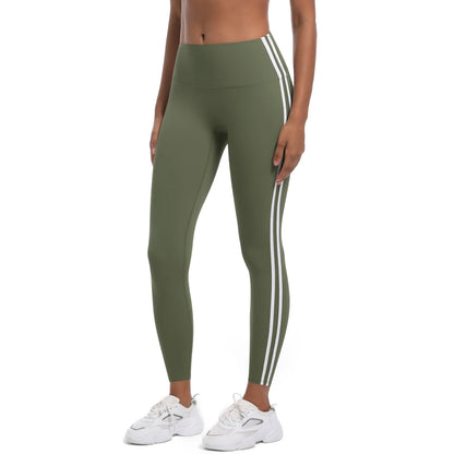Second Skin Leggings - Athletic Striped