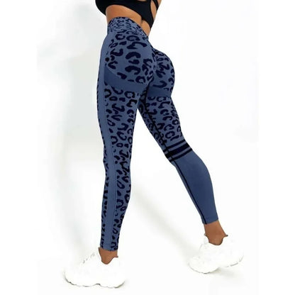 Sculpt and Flow Leggings - Leopard Print