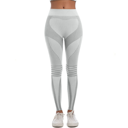 Contour Fit Leggings - Shaping Seamless Green