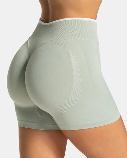 Fierce Ember™ Contour High-Waist Gym Shorts