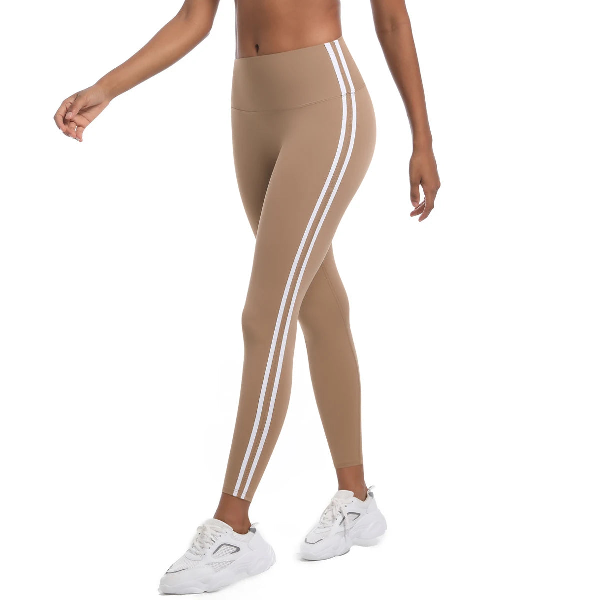 Second Skin Leggings - Athletic Striped