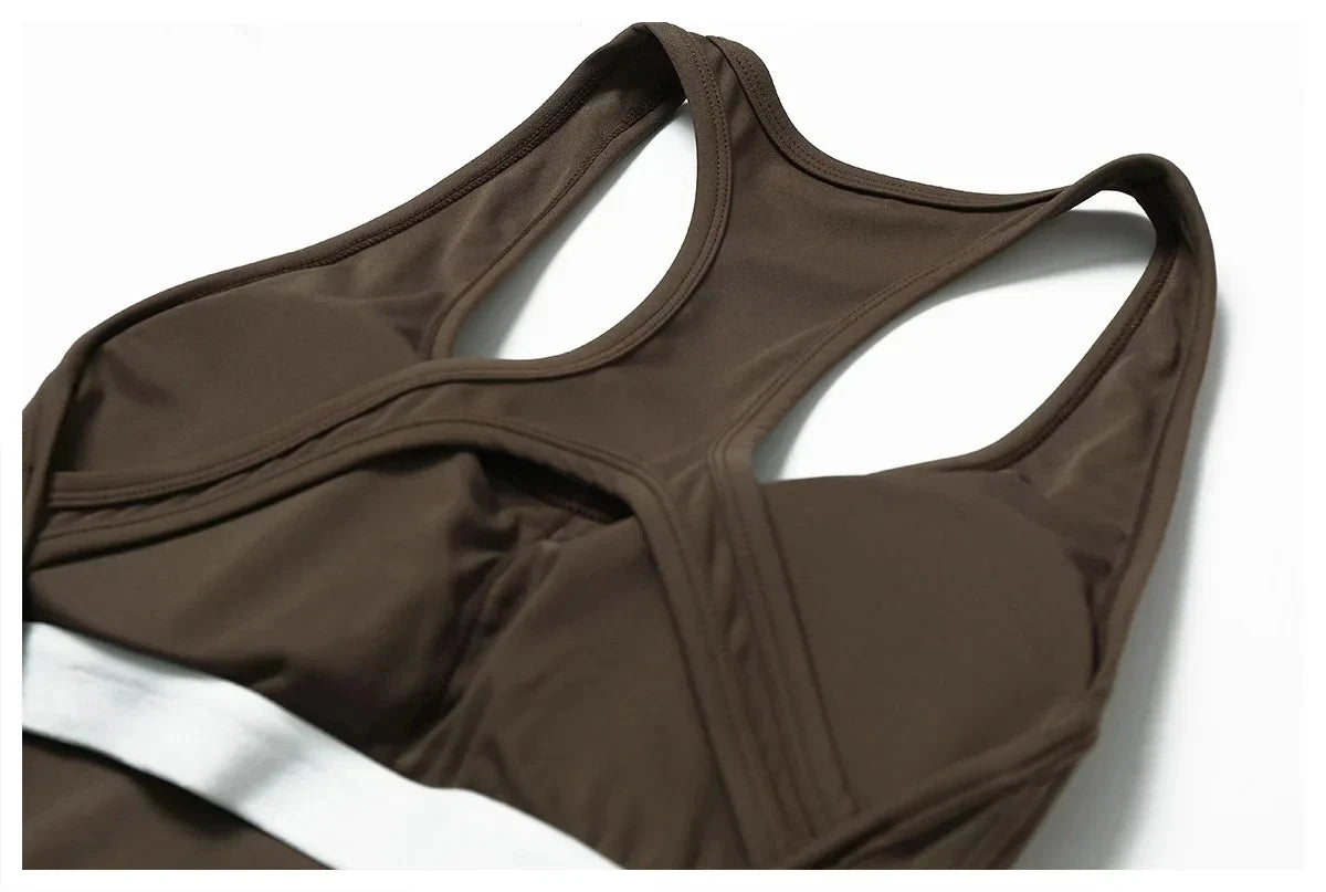 Women’s Yoga Jumpsuit | Push-Up Gym Pilates Workout Outfit