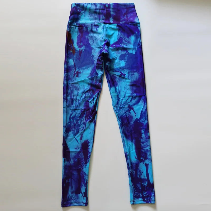 Sculpt & Flow Leggings - Tie Dye Essential