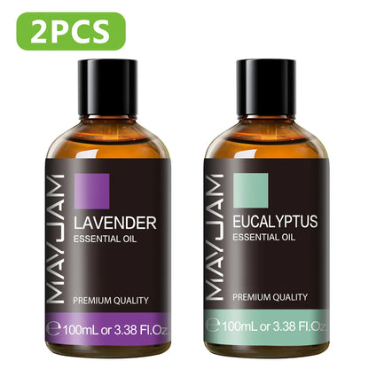 1MAYJAM Essential Oils 100ML Aromatherapy Pure Essential Oil for Diffuser Burner