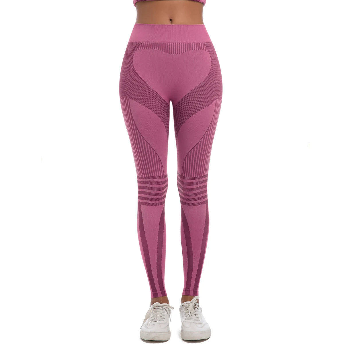 Contour Fit Leggings - Shaping Seamless Green