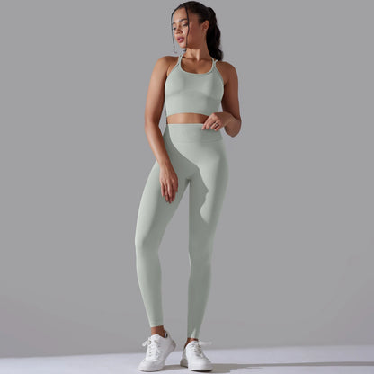 Curve & Flow Set - Brushed Fabric Moisture-Wicking