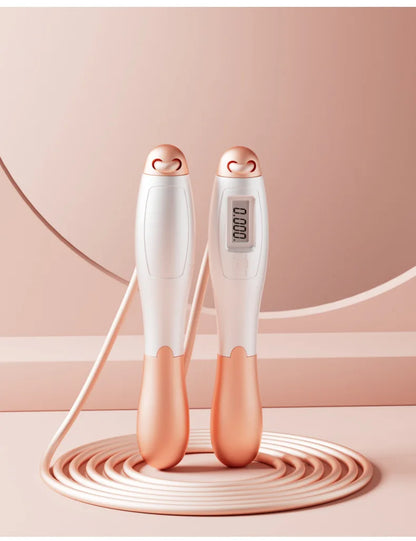 Adjustable Cordless Jump Rope with Counter Fitness Skipping Rope Gym Workout