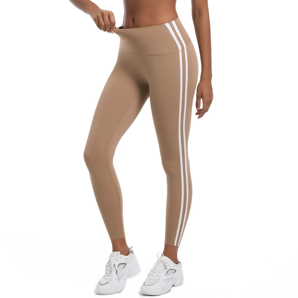 Second Skin Leggings - Athletic Striped