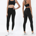 2 Piece Yoga Set | High Waist Booty Lift Gym Outfit