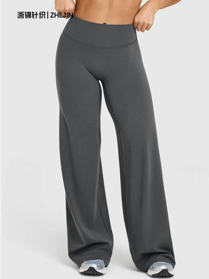 Sculpt & Flow Leggings - Tummy Control Wide Leg