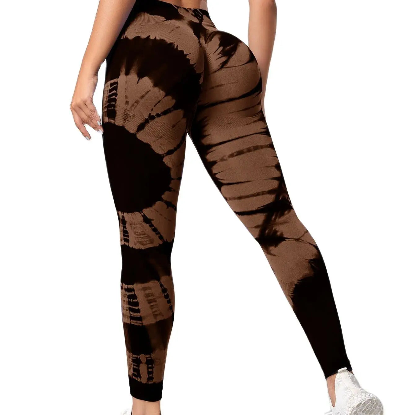 Sculpt & Flow Leggings - Scrunch Tie Dye