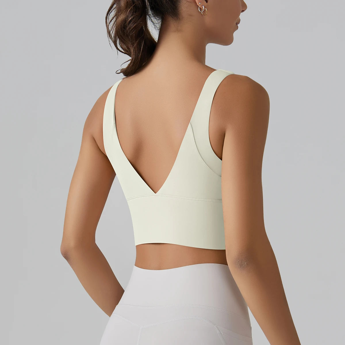 Women Athletic Sports Bra Shockproof Yoga Gym Running Workout Top