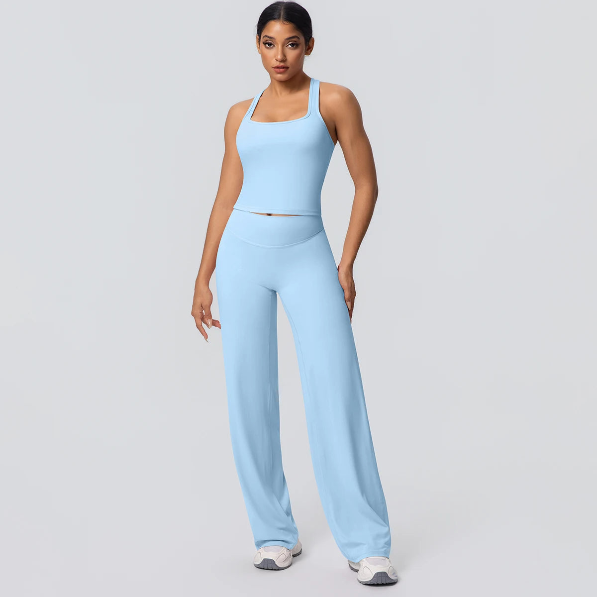 Aura Flow Set - Stretch Wide Leg Comfort