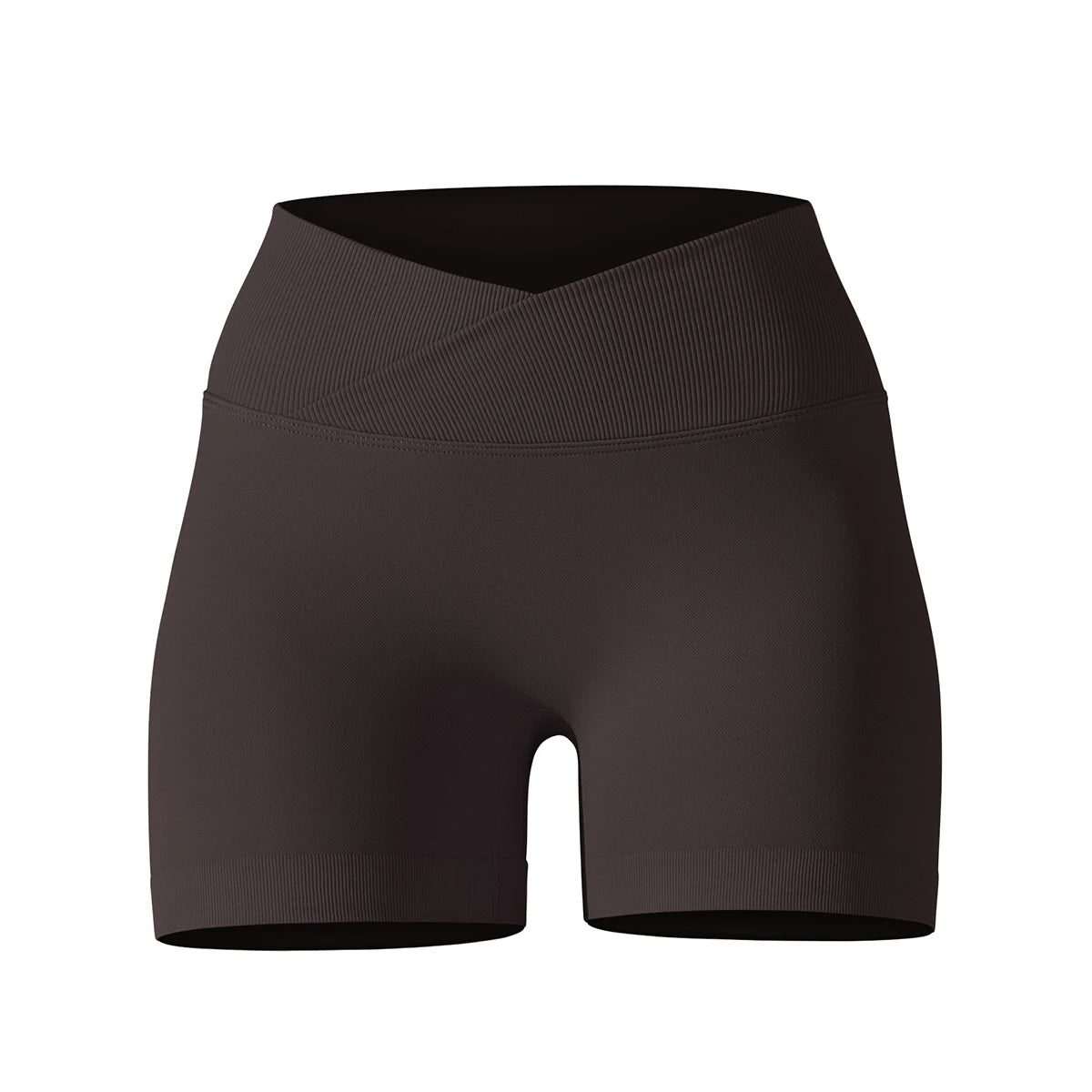 Womens High Waist Gym Running Shorts Seamless Scrunch Butt Fitness Workout