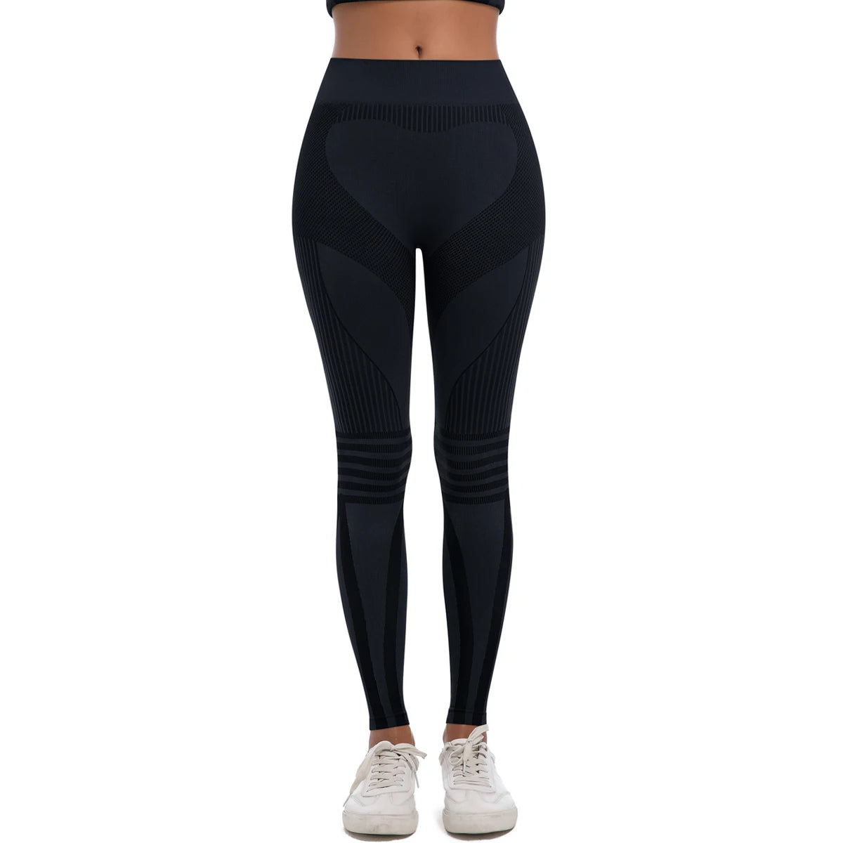 Contour Fit Leggings - Shaping Seamless Green