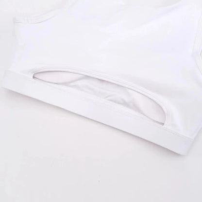 Women High Impact Sports Bra Push Up Shockproof Gym Workout Yoga Crop Top