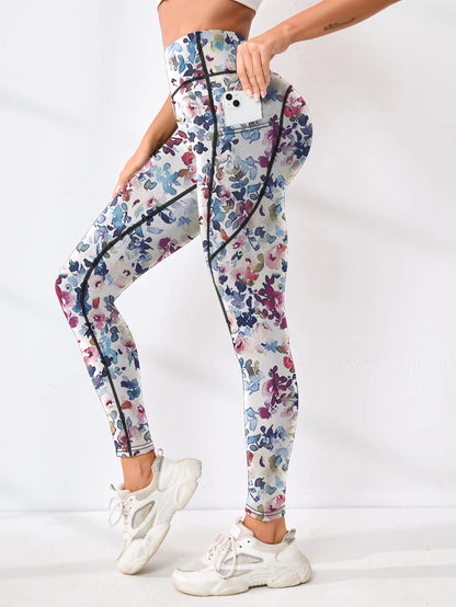 Second Skin Leggings - Multicolor Pattern