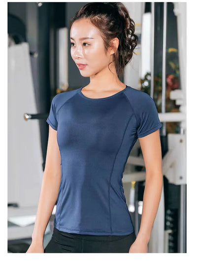 Women’s Seamless Long Sleeve Gym Top | Yoga Running Shirt