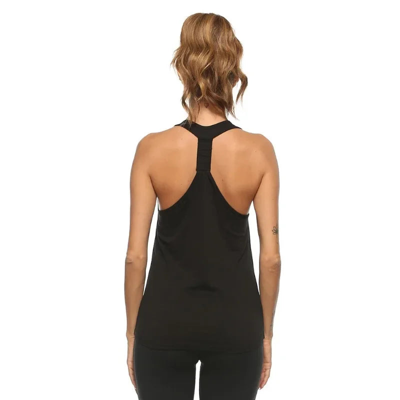 STOUREG Beauty Back Yoga Tank | Women’s Quick Dry Gym Top