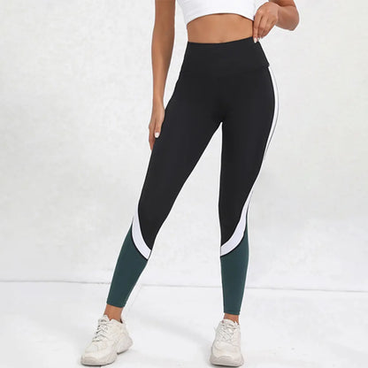 Sculpt & Flow Leggings - Seamless Colorblock