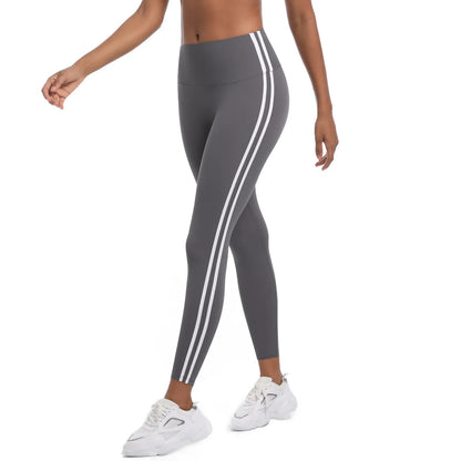 Second Skin Leggings - Athletic Striped