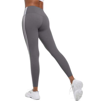 Second Skin Leggings - Athletic Striped
