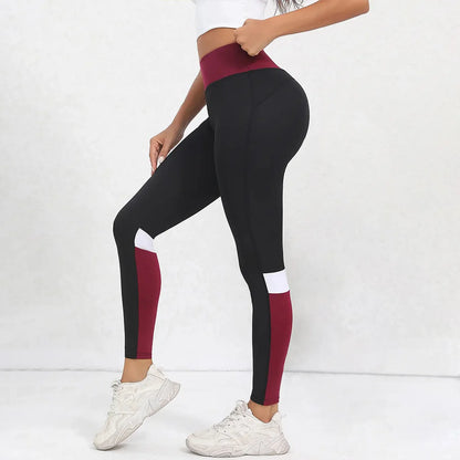 Sculpt & Flow Leggings - Seamless Colorblock