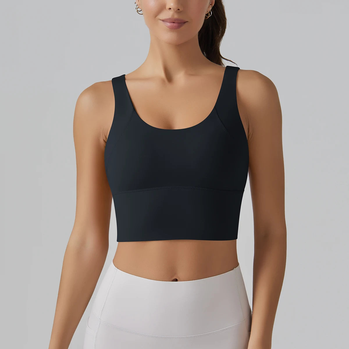 Women Athletic Sports Bra Shockproof Yoga Gym Running Workout Top