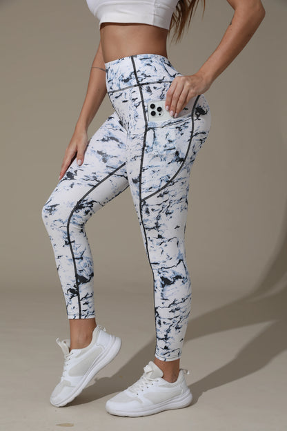 Second Skin Leggings - Multicolor Pattern