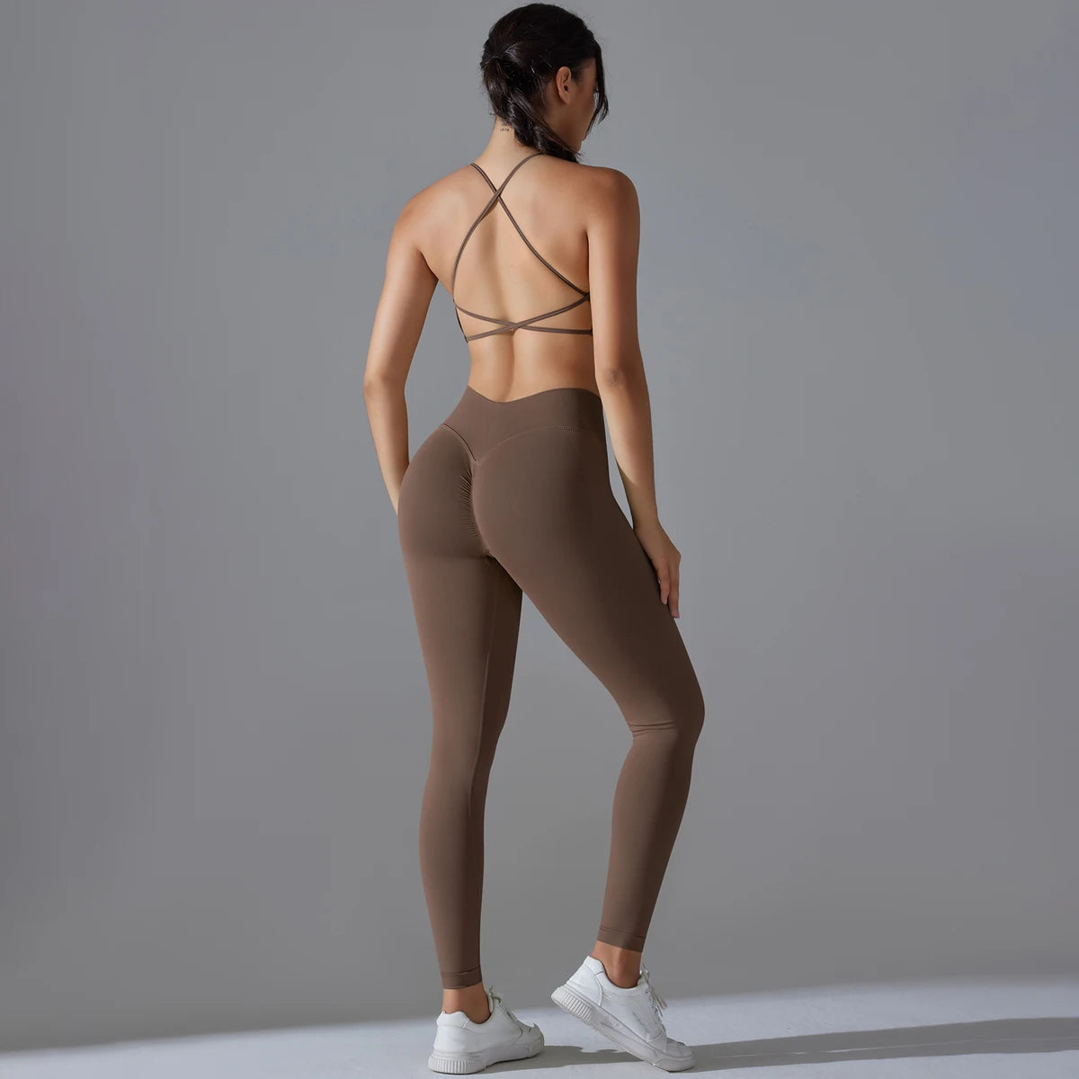 Women Yoga Sports Suit | Breathable Bra Leggings Set
