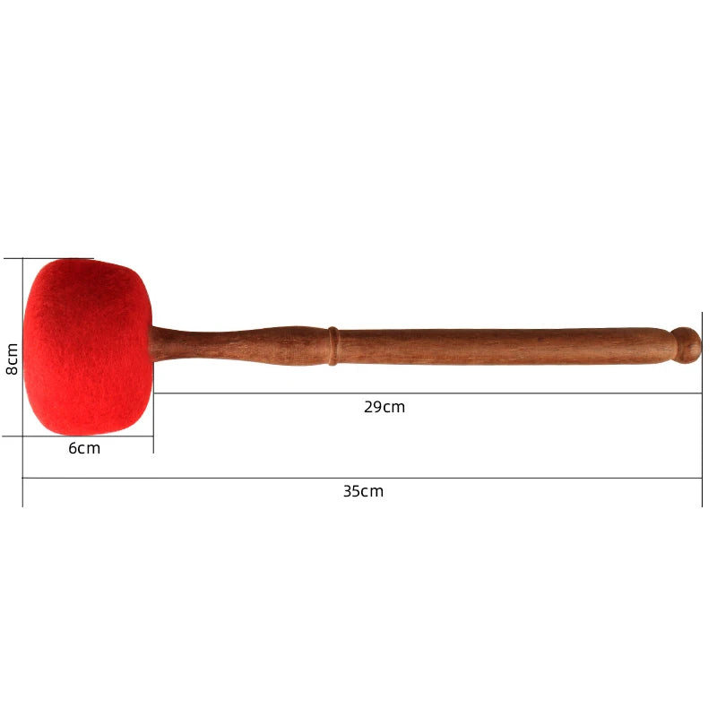 Singing Bowl Mallet | Wooden Wool Felt Stick for Meditation