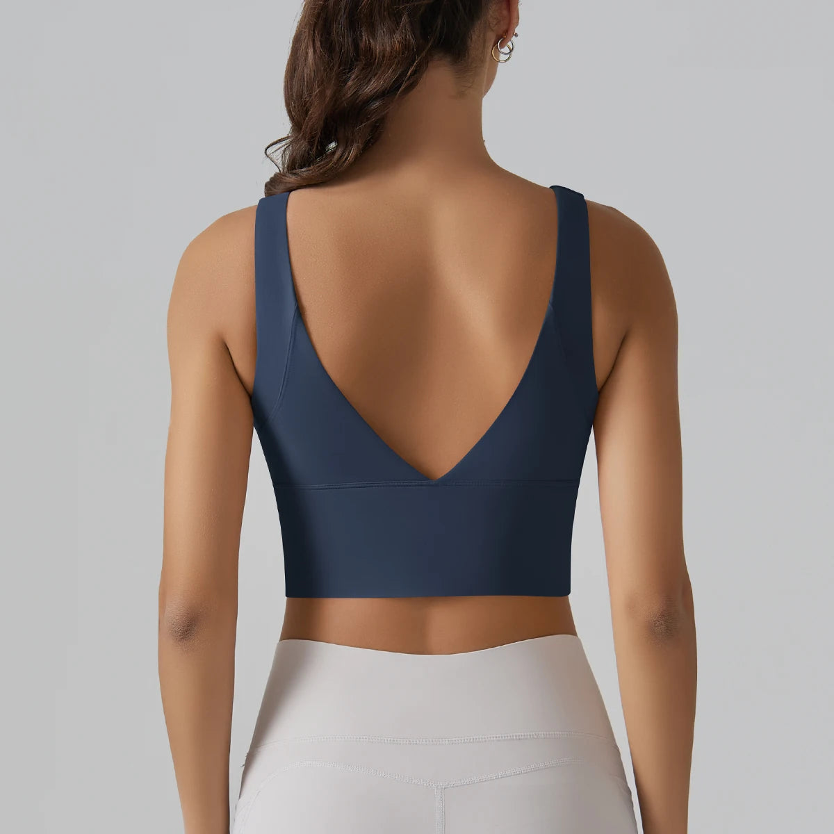 Women Athletic Sports Bra Shockproof Yoga Gym Running Workout Top
