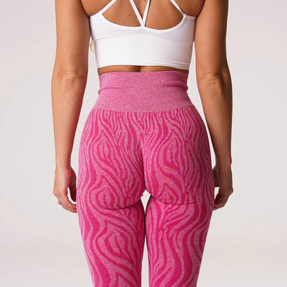 Sculpt & Flow - Performance Zebra Print