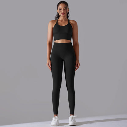 Curve & Flow Set - Brushed Fabric Moisture-Wicking