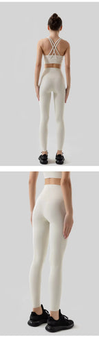 2 Piece Yoga Set | High Waist Booty Lift Gym Outfit