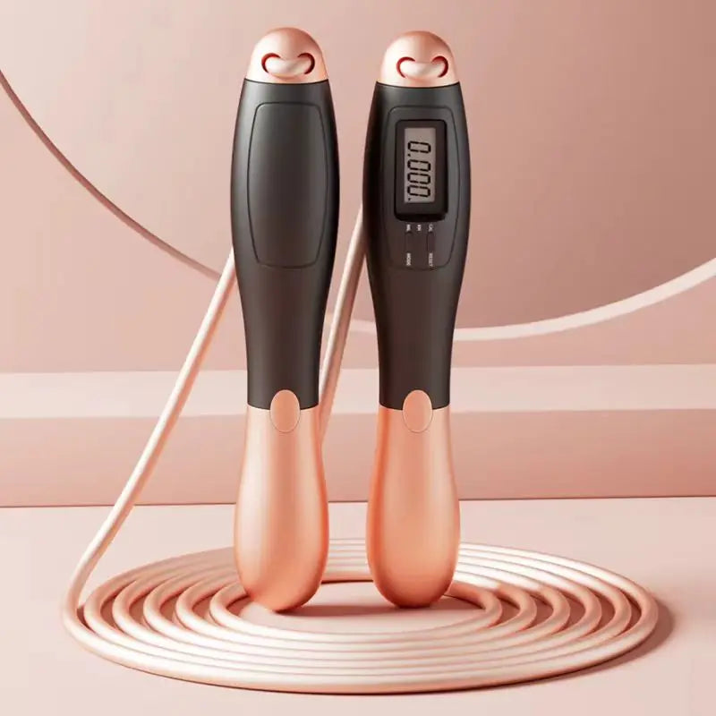 Adjustable Cordless Jump Rope with Counter Fitness Skipping Rope Gym Workout